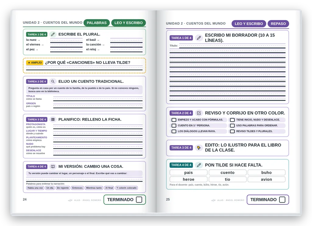 Lengua 5.º abierto. Unidad 2: planificar y escribir
