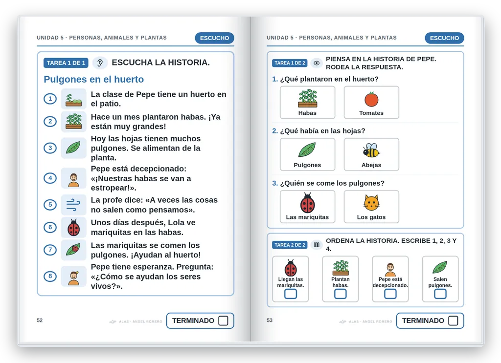 Ciencias de la Naturaleza 2.º abierto. Unidad 5: historia y preguntas