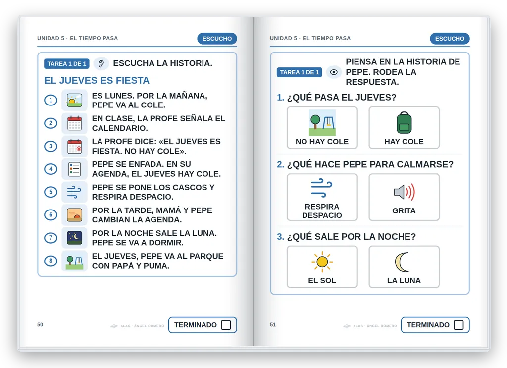Ciencias Sociales 1.º abierto. Unidad 5: historia y preguntas