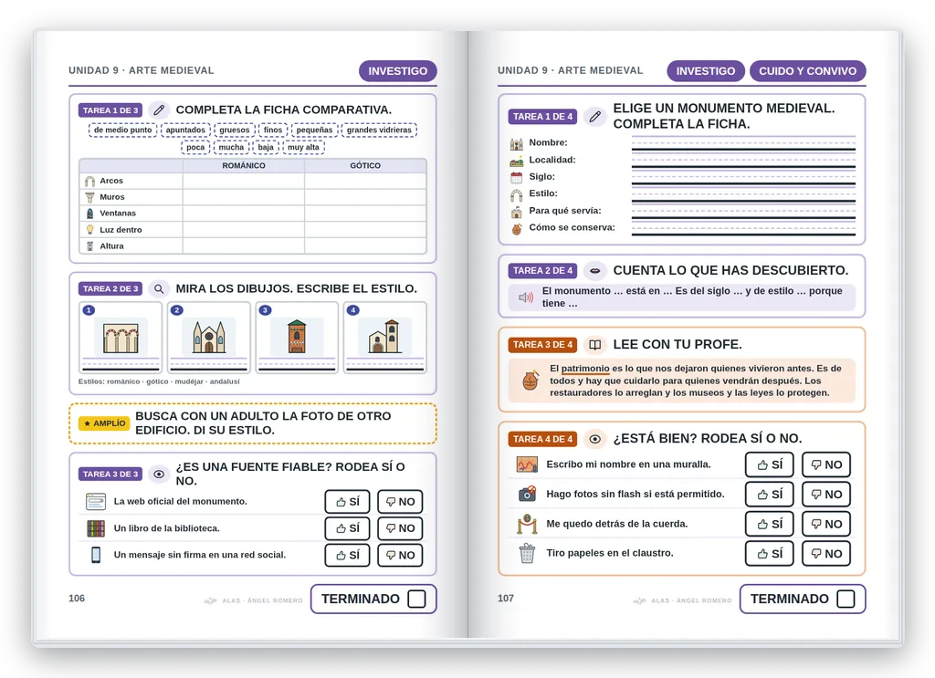 Ciencias Sociales 5.º abierto. Unidad 9: investigo: mapas, fuentes y registros